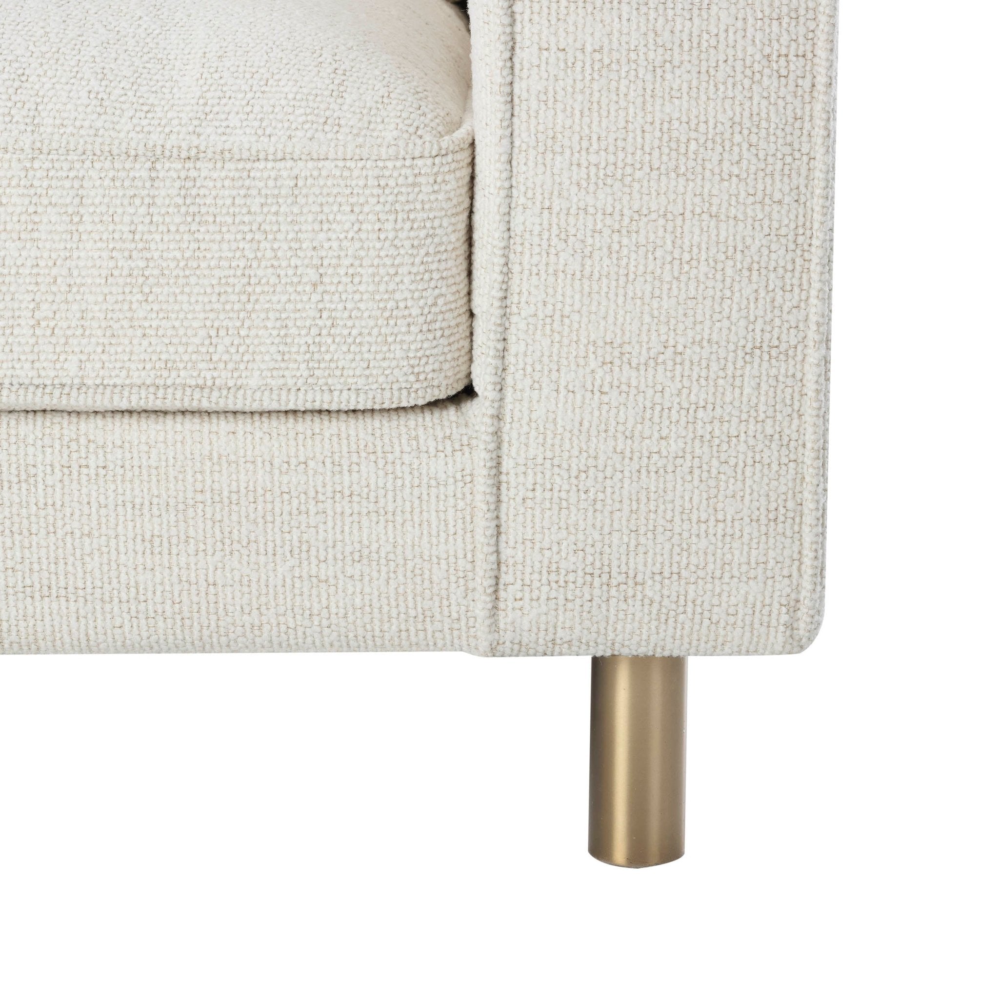 Dusklia - Soho Boucle Armchair - Ivory
