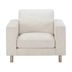 Dusklia - Soho Boucle Armchair - Ivory