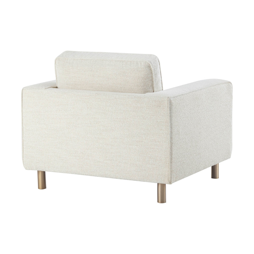 Dusklia - Soho Boucle Armchair - Ivory