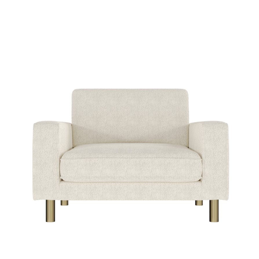 Dusklia - Soho Bouclé Loveseat - Ivory
