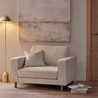 Dusklia - Soho Bouclé Loveseat - Ivory