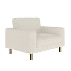 Dusklia - Soho Bouclé Loveseat - Ivory