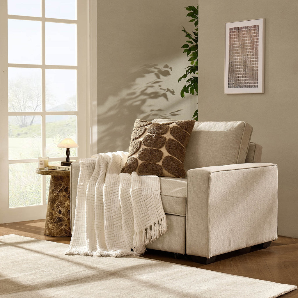 Dusklia - Soho Chair Bed - Beige