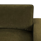 Dusklia - Soho Chair Bed - Chenille Olive