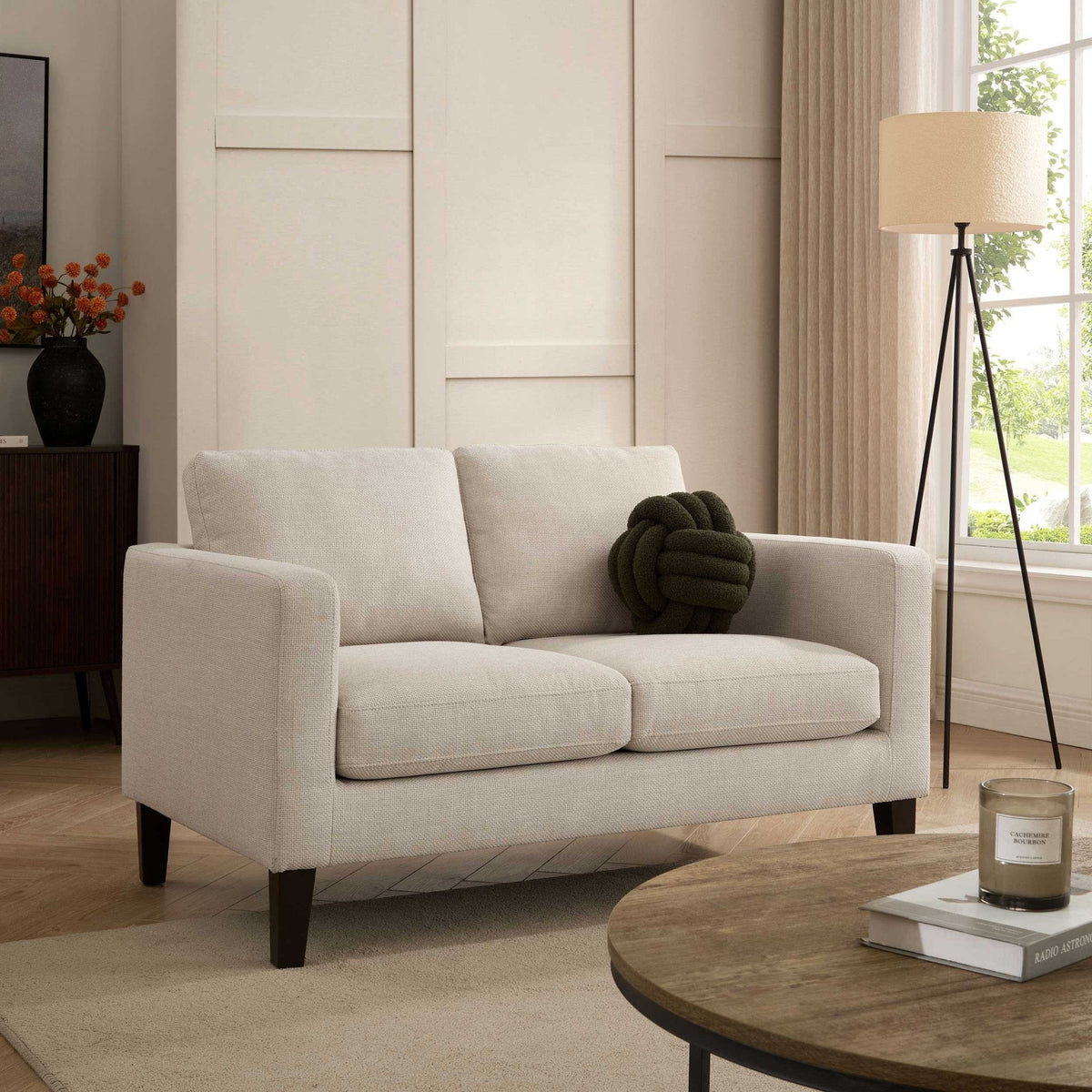 Dusklia - Soho Small 2 Seater Sofa - Beige