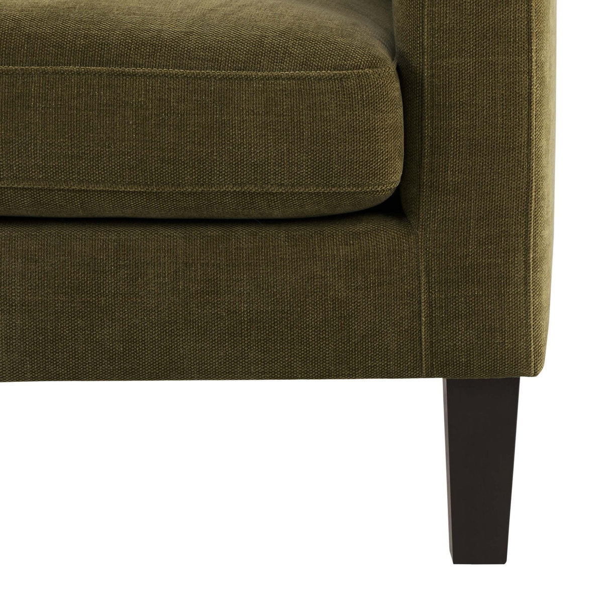 Dusklia - Soho Small 2 Seater Sofa - Chenille Olive