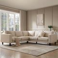Dusklia - Soho Left Hand Corner Sofa - Beige