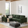 Dusklia - Soho Left Hand Corner Sofa - Dark Olive