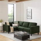 Dusklia - Soho Left Hand Corner Sofa - Dark Olive