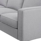 Dusklia - Soho Left Hand Storage Chaise Sofa - Mid Grey