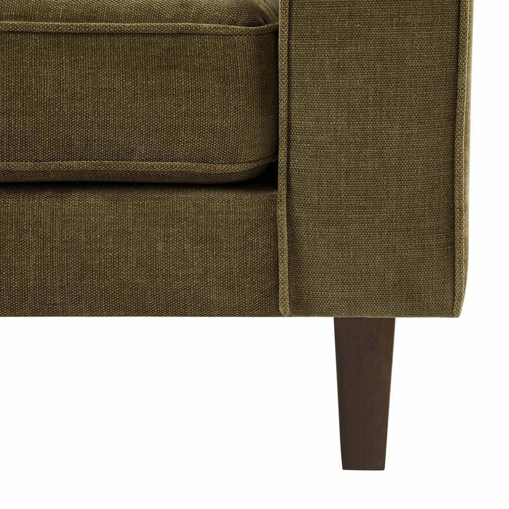 Dusklia - Soho Loveseat - Chenille Olive