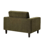 Dusklia - Soho Loveseat - Chenille Olive