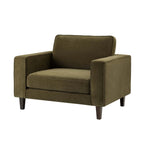 Dusklia - Soho Loveseat - Chenille Olive