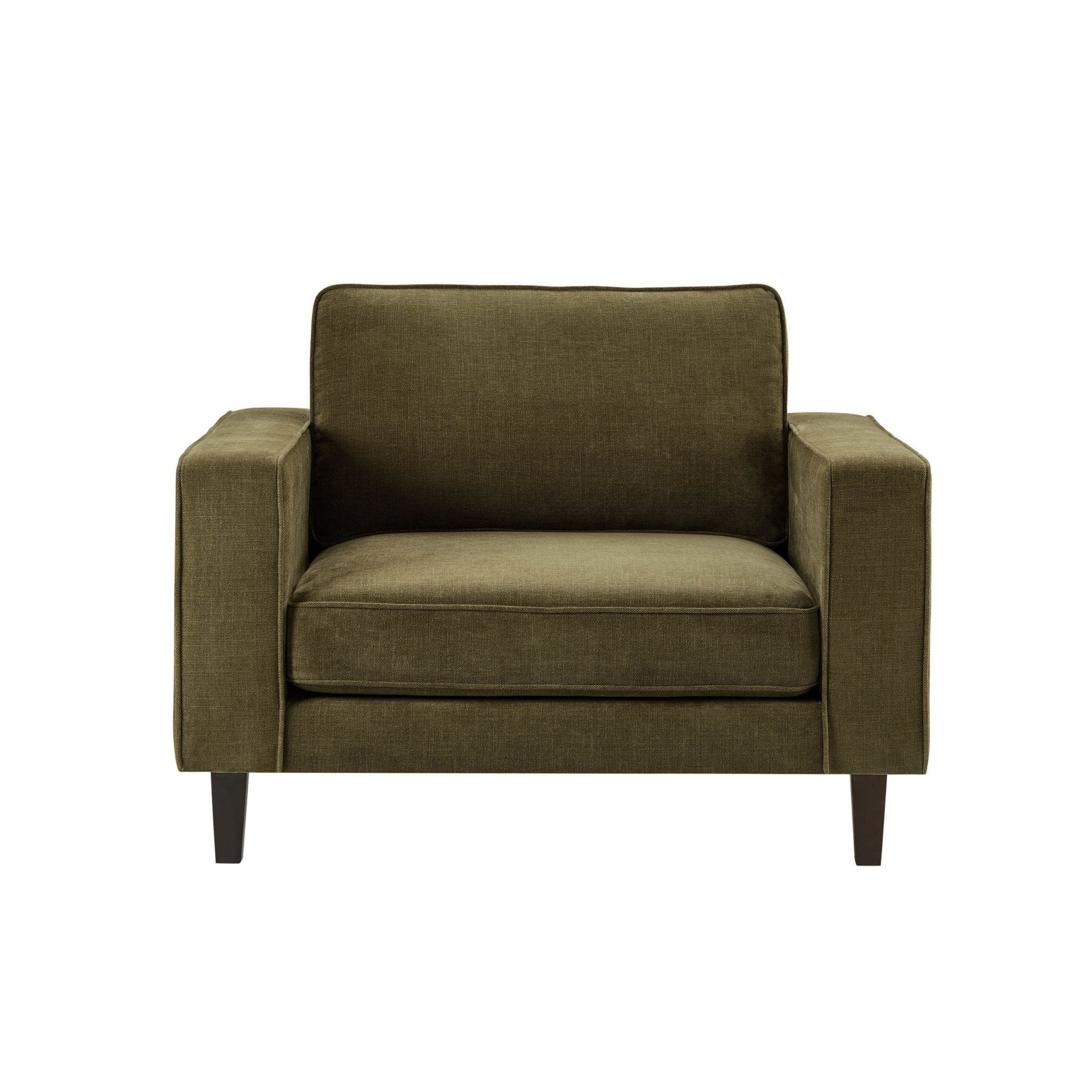 Dusklia - Soho Loveseat - Chenille Olive