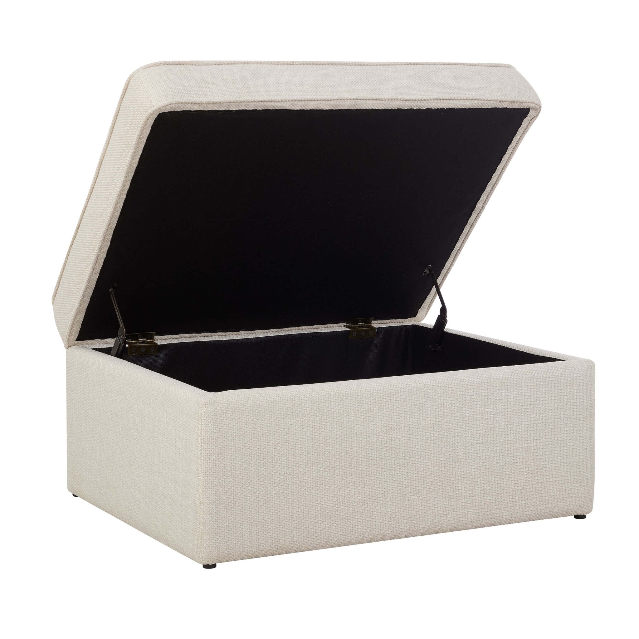 Dusklia - Soho Ottoman Storage Pouffe - Beige