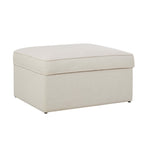 Dusklia - Soho Ottoman Storage Pouffe - Beige