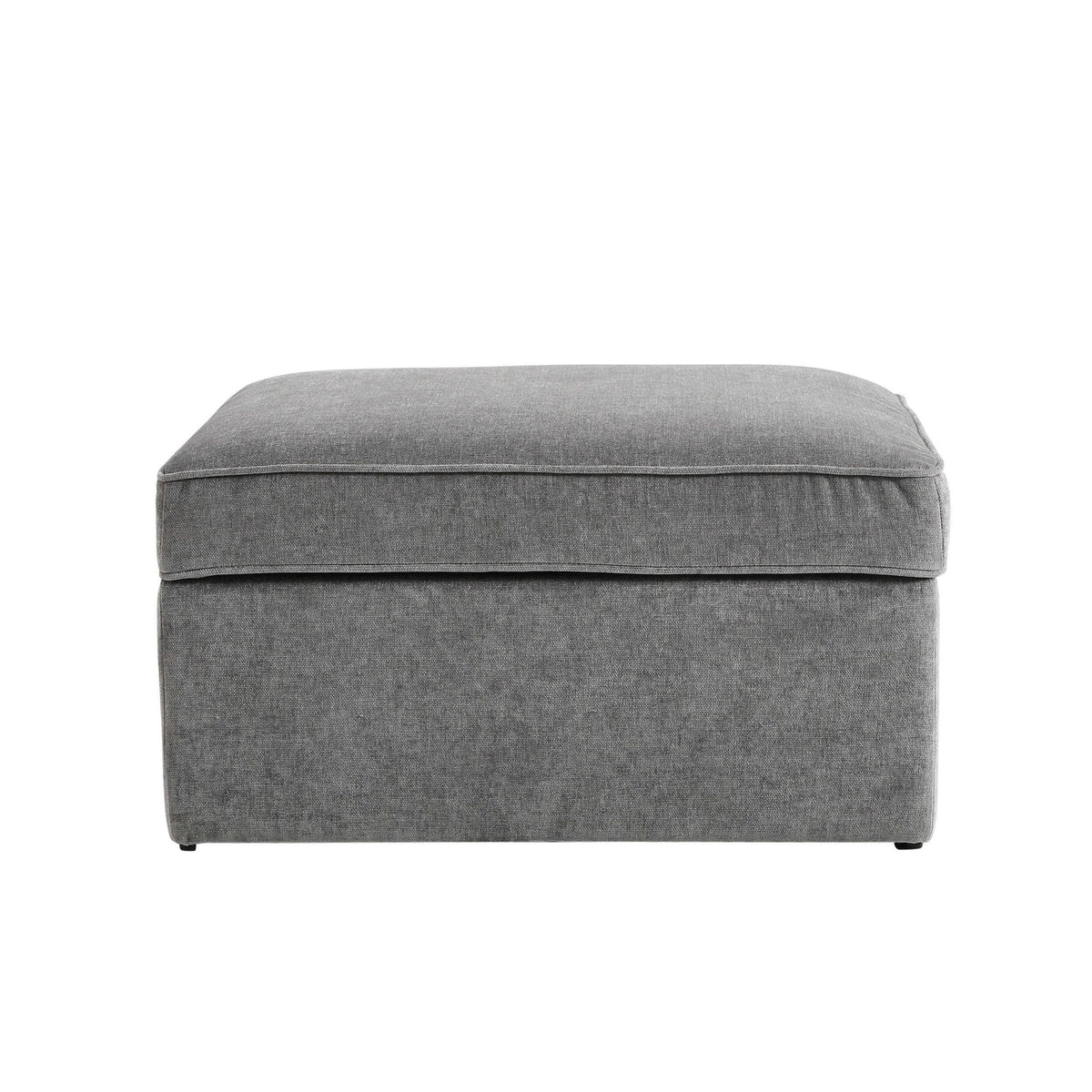 Dusklia - Soho Ottoman Storage Pouffe - Grey