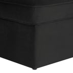 Dusklia - Soho Ottoman Storage Pouffe - Ink
