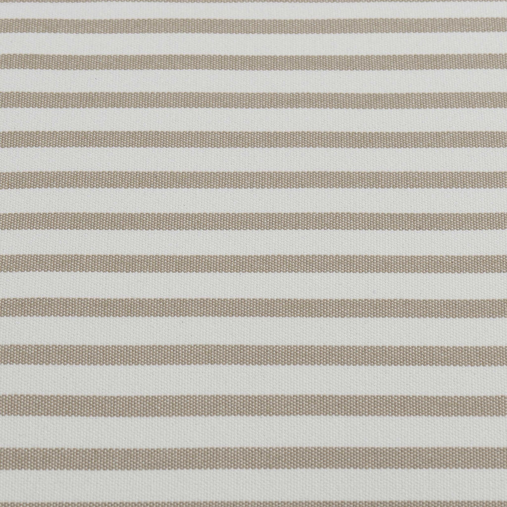 Dusklia - Soho Ottoman Storage Pouffe - Sand Stripe