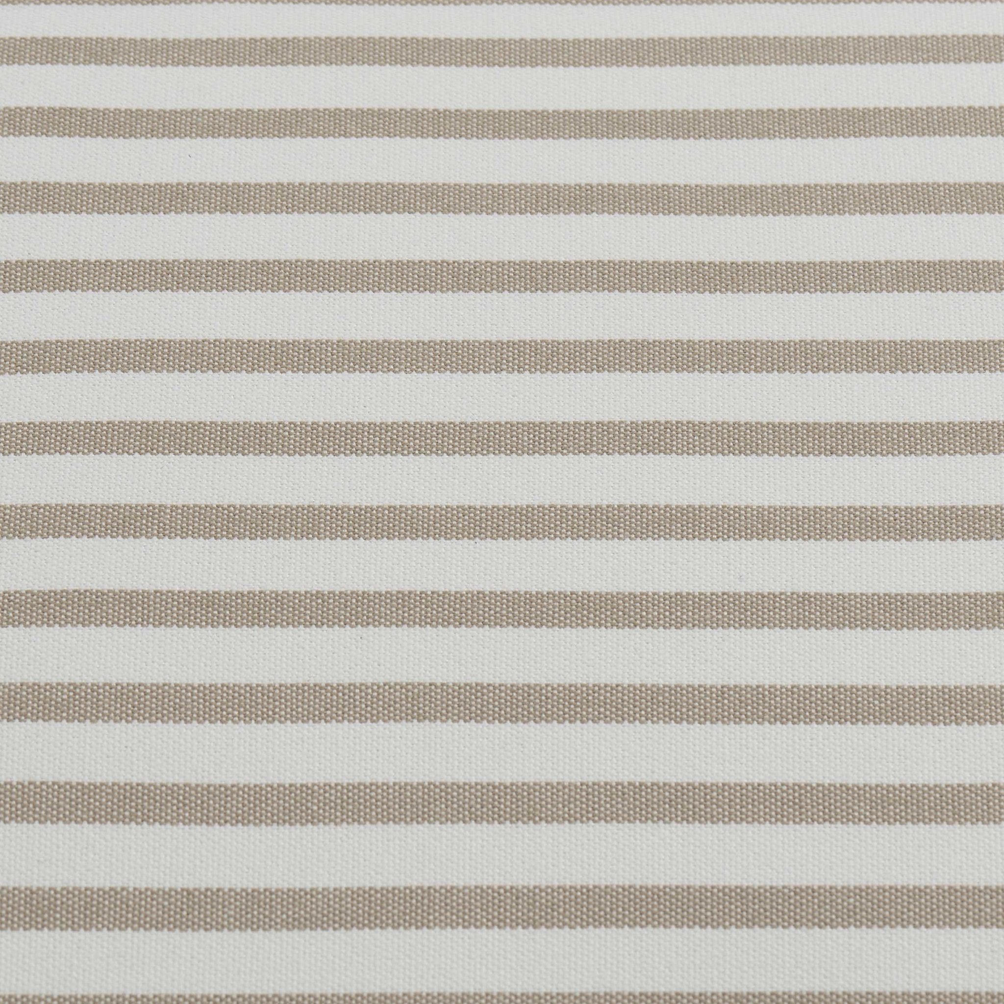 Dusklia - Soho Ottoman Storage Pouffe - Sand Stripe
