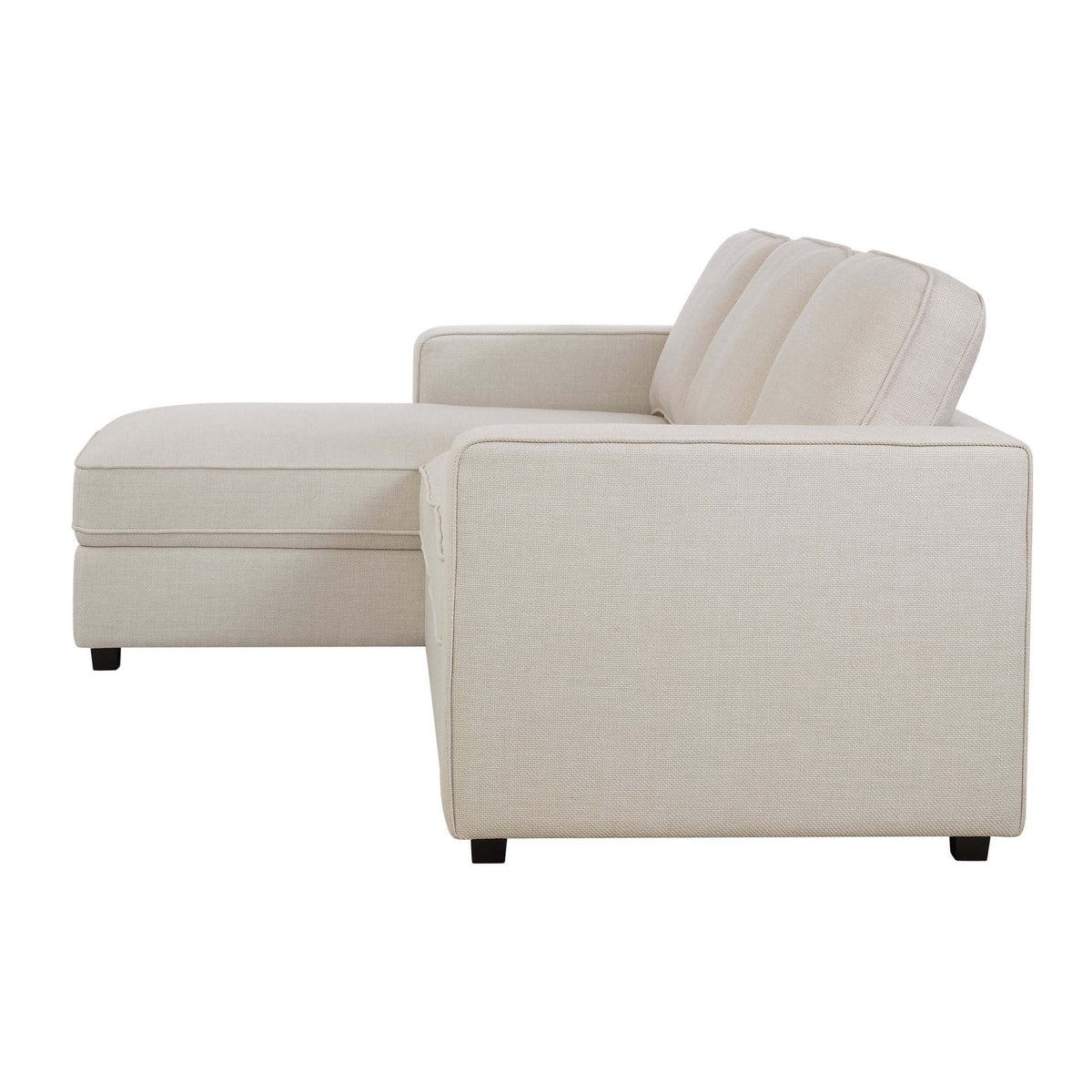 Dusklia - Soho Left Hand Storage Chaise Sofa - Beige