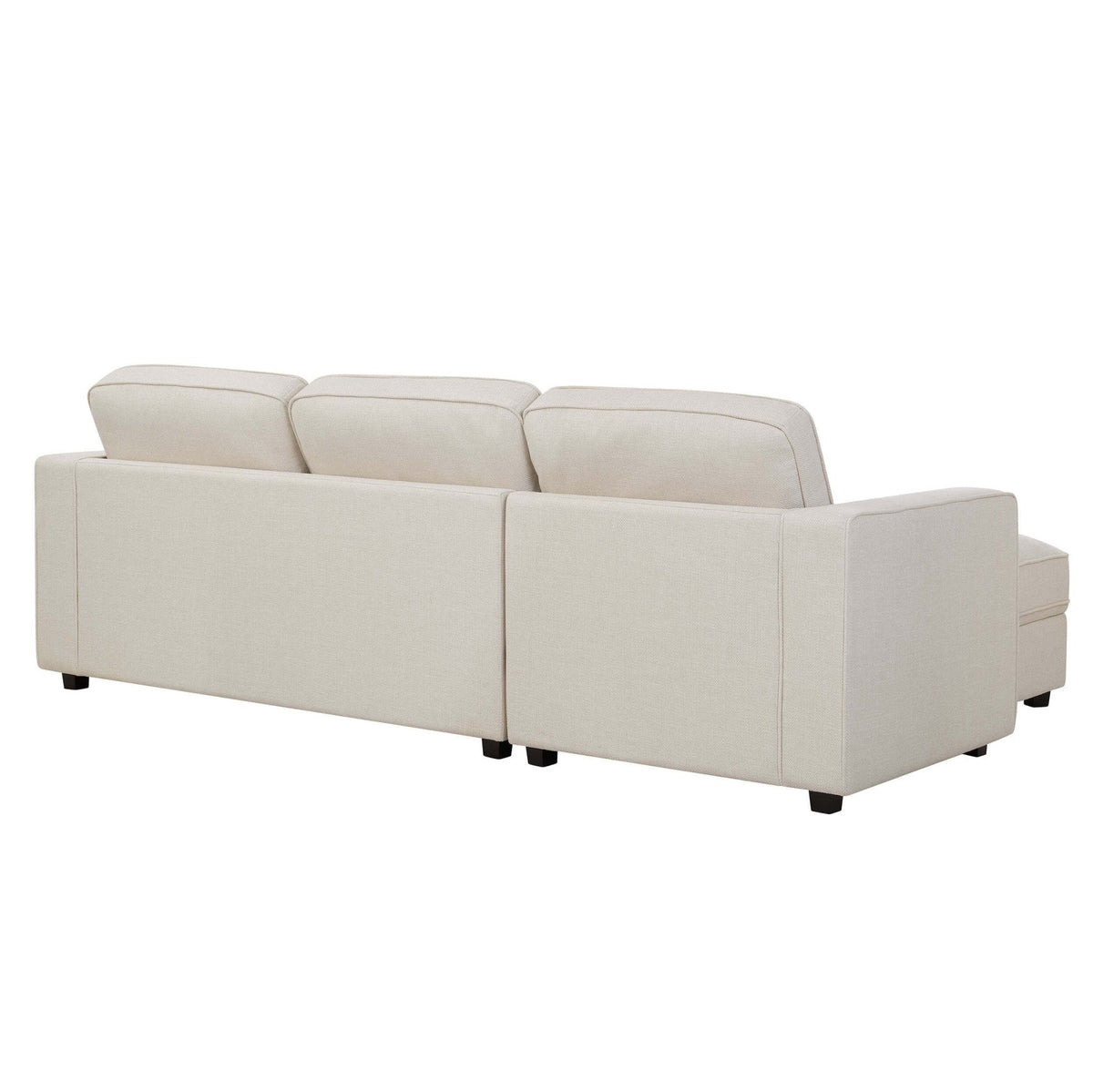 Dusklia - Soho Left Hand Storage Chaise Sofa - Beige