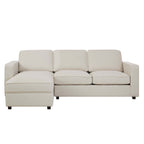 Dusklia - Soho Left Hand Storage Chaise Sofa - Beige