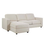Dusklia - Soho Left Hand Storage Chaise Sofa - Beige