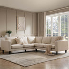 Dusklia - Soho Right Hand Corner Sofa - Beige