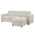Dusklia - Soho Right Hand Storage Chaise Sofa - Beige