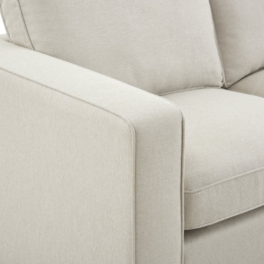 Dusklia - Soho Right Hand Storage Chaise Sofa - Natural