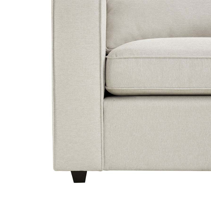 Dusklia - Soho Right Hand Storage Chaise Sofa - Natural