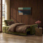 Dusklia - Soho Sofa Bed - Chenille Olive