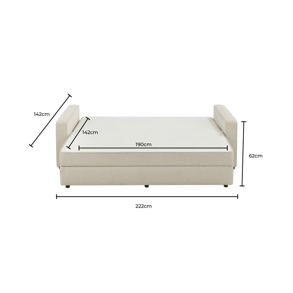 Dusklia - Soho Sofa Bed - Grey