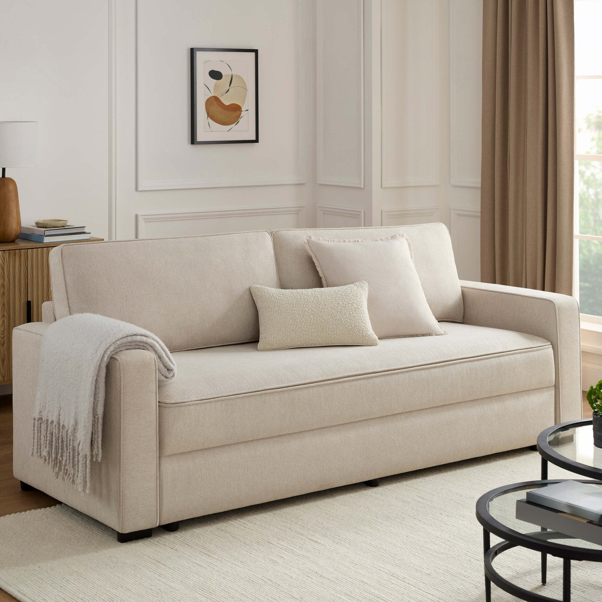 Dusklia - Soho Sofa Bed - Beige
