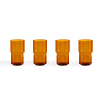 Dusklia - Sonne Colour Glass Highballs - Set of 4 - Amber