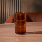 Dusklia - Sonne Colour Glass Highballs - Set of 4 - Amber