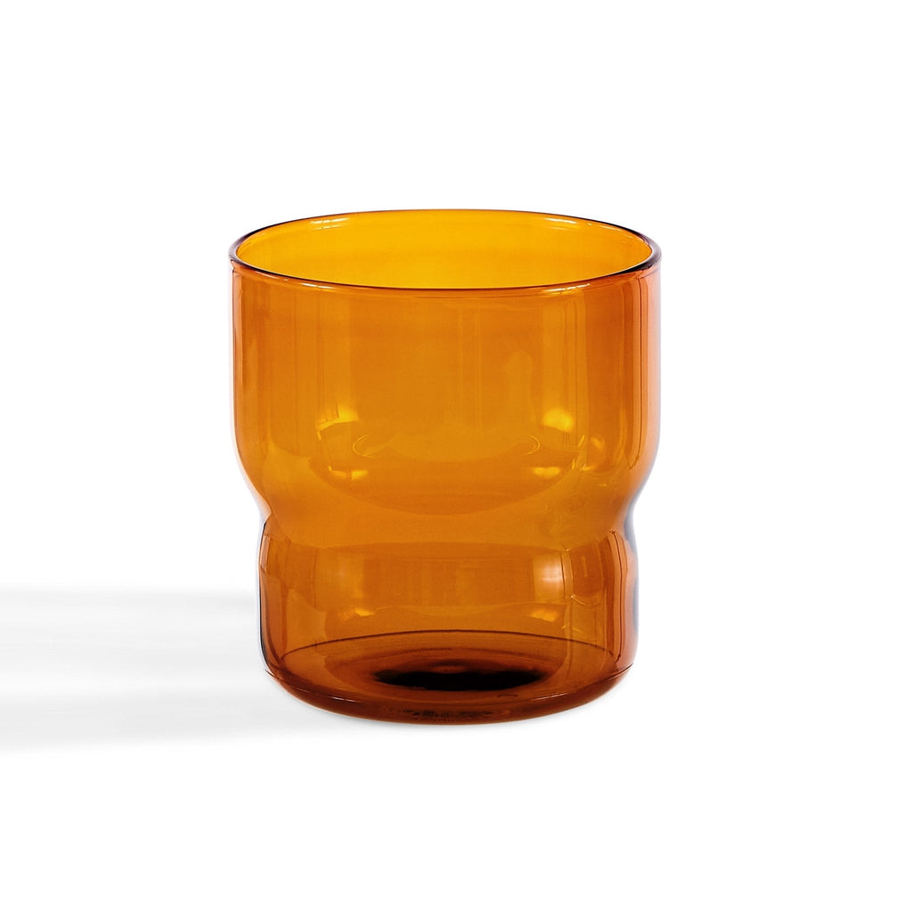 Dusklia - Sonne Colour Glass Tumblers - Set of 4 - Amber
