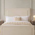 Dusklia - Sorrento Ottoman Storage Bed - Ecru/White