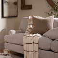 Dusklia - St Ives Knit Sofa Cushion Cover - Taupe