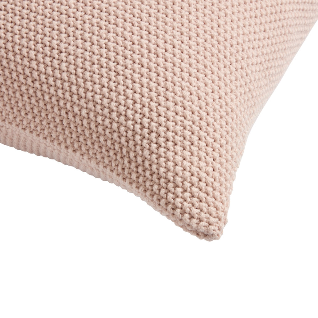 Dusklia - St Ives Knit Sofa Cushion Cover - Ballet Slipper