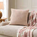 Dusklia - St Ives Knit Sofa Cushion Cover - Ballet Slipper