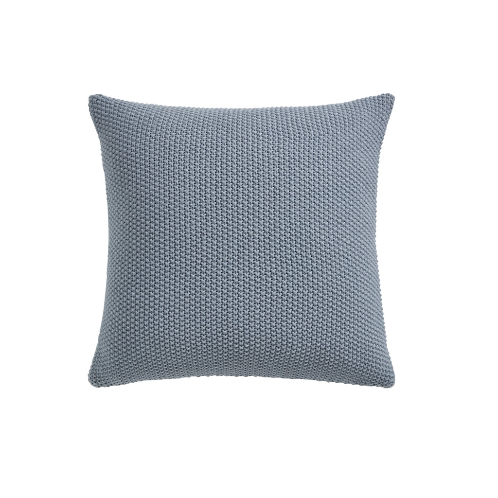 Dusklia - St Ives Knit Sofa Cushion Cover - Dusty Blue