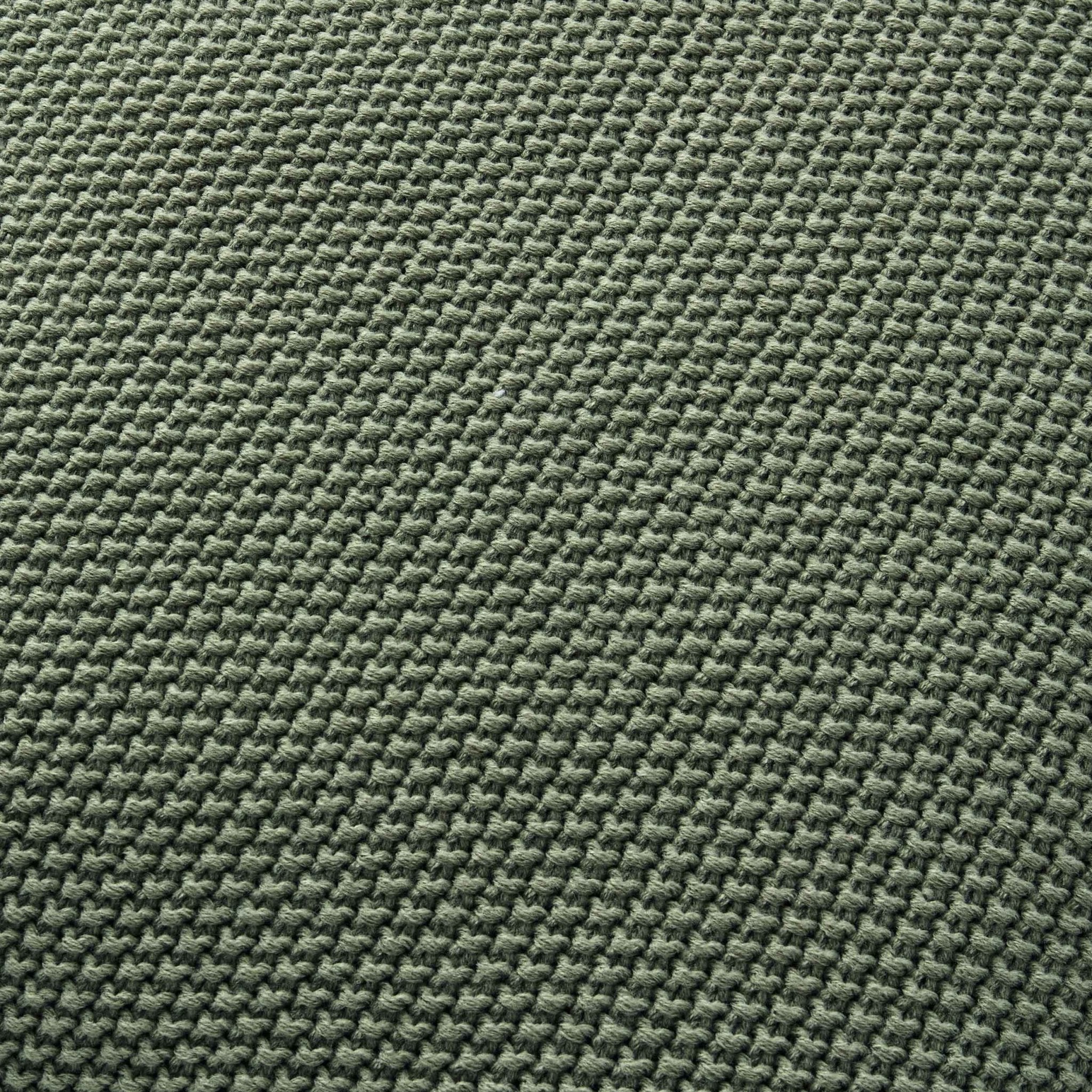 Dusklia - St Ives Knit Sofa Cushion Cover - Green