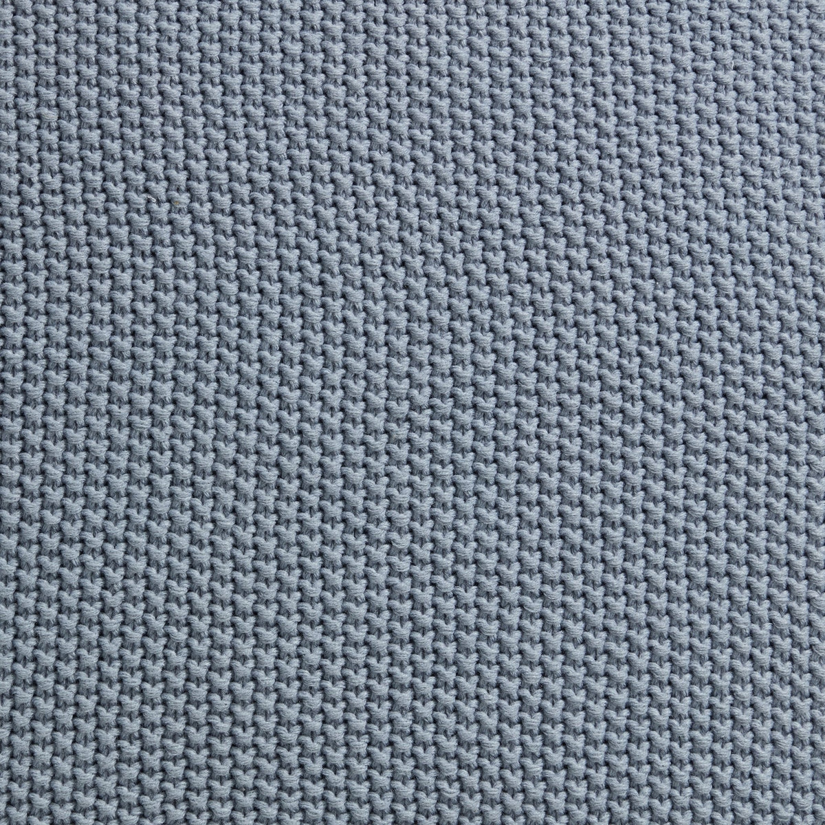 Dusklia - St Ives Knit Sofa Throw - Dusty Blue
