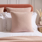 Dusklia - St Ives Knit Cushion Cover - Ballet Slipper