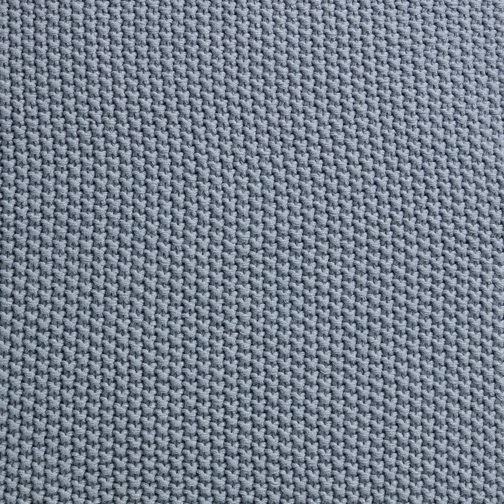 Dusklia - St Ives Knit Cushion Cover - Dusty Blue