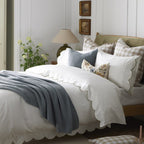 Dusklia - St Ives Knit Throw - Dusty Blue