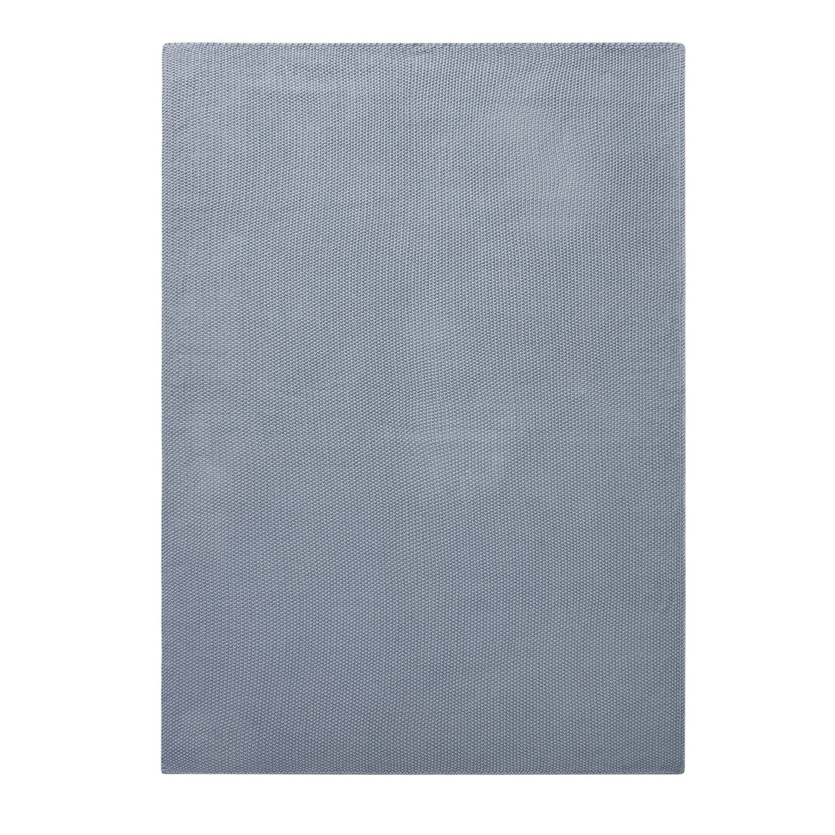Dusklia - St Ives Knit Throw - Dusty Blue