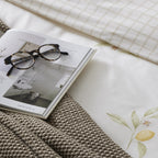 Dusklia - St Ives Knit Throw - Taupe